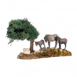 Group of Donkeys Landi 8 cm