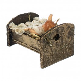 Baby Jesus in Terracotta 12 cm