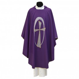 Purple Chasuble in Polyester