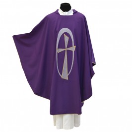 Purple Chasuble in Polyester