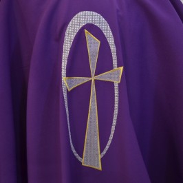 Purple Chasuble in Polyester
