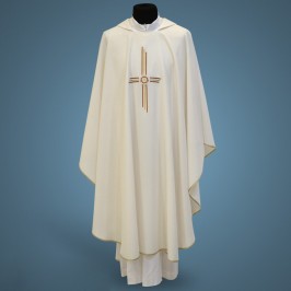 Chasuble with Cross Embroidery