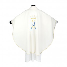 Marian chasuble in Polyester