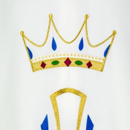 Marian chasuble in Polyester