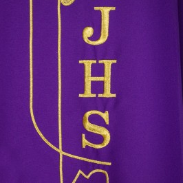 Chasuble with JHS and Ears...