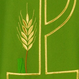Chasuble with PAX Embroidery
