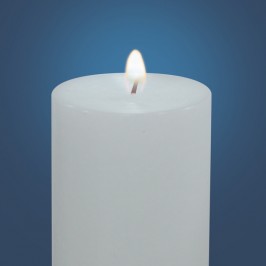 White Easter Candle