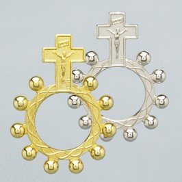 Single Decade Rosary Ring