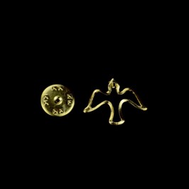 Openwork Dove Brooch