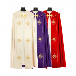 Cope with Embroidered Crosses