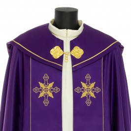 Cope with Embroidered Crosses