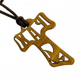 Confirmation Cross in Olive...