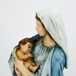 Statue of the Madonna with...
