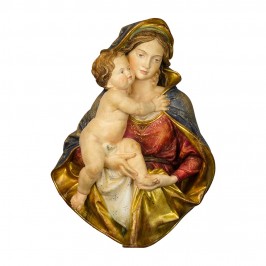 Madonna and Child in Wood...