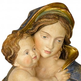 Madonna and Child in Wood...