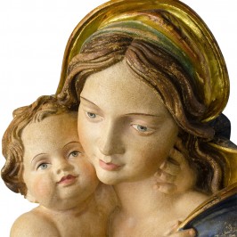 Madonna and Child in Wood...
