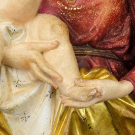 Madonna and Child in Wood...