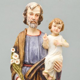 Statue of Saint Joseph with...