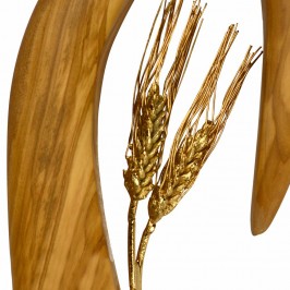 Crozier in Olive Wood with...