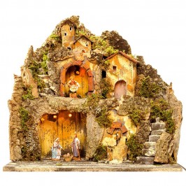Nativity Set with Fountain...