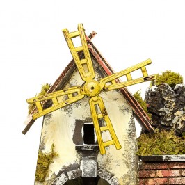 Windmill with Water Trough