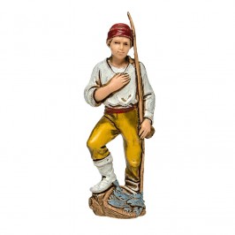 Fisherman with Fishing Rod...