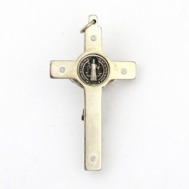 Saint Benedict Cross in Brass