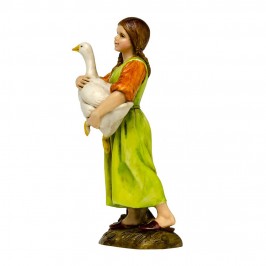 Young Girl with Goose Landi...