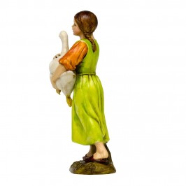 Young Girl with Goose Landi...