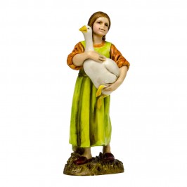 Young Girl with Goose Landi...