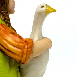Young Girl with Goose Landi...