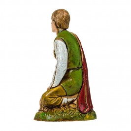 Man Kneeeling with Eggs