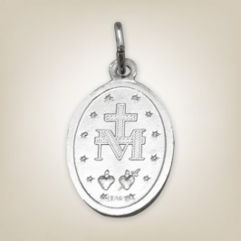 Miraculous Medal in Aluminium