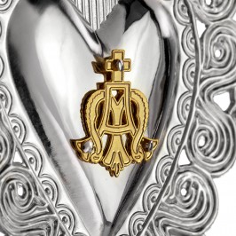 Ex-voto Heart with Marian...