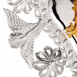 Votive Heart in Metal with...