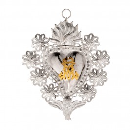 Marian Ex Voto in Silver
