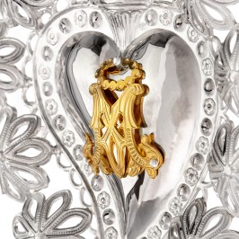 Marian Ex Voto in Silver
