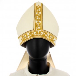 Ivory Mitre with Embroideries