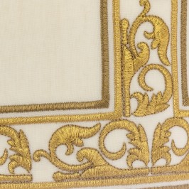 Ivory Mitre with Embroideries