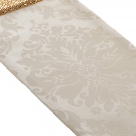 Mitre in Damask Fabric