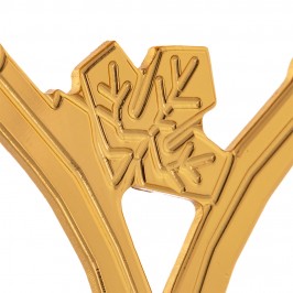 Monstrance shrine in brass