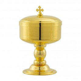 Ciborium in Golden Brass