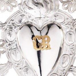 Ex-voto Heart in Silver...