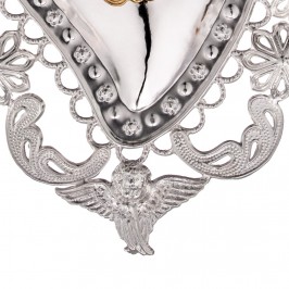 Ex-voto Heart with Flowers...