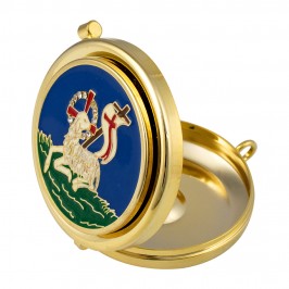 Pyx in Brass with Rhinestones