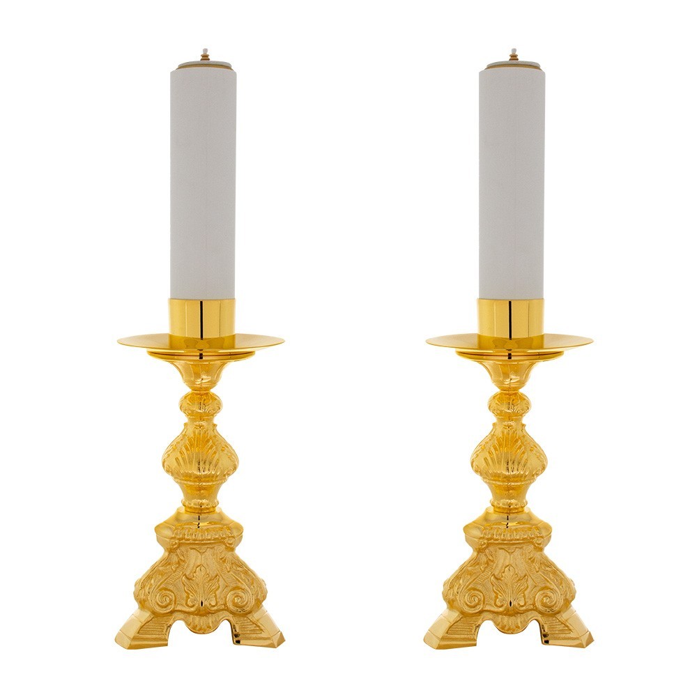 Coppia Candelieri per Altare Coppia Candelieri per Altare