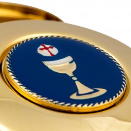 Host Pyx with Plate Chalice