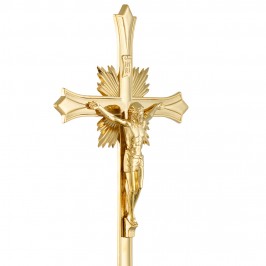 Altar Cross in Brass
