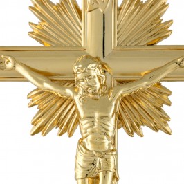Altar Cross in Brass