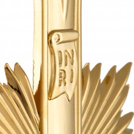 Altar Cross in Brass